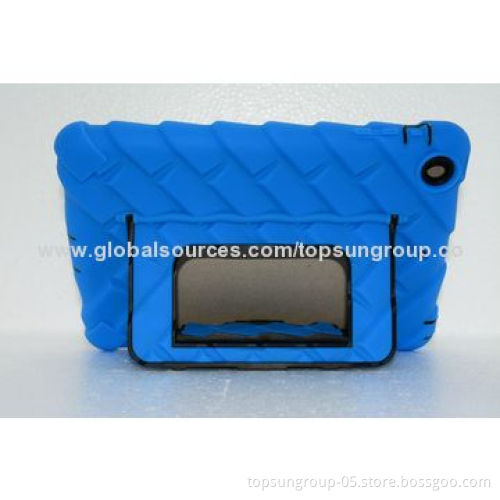 Silicone Cases for iPad Air, Mini, Tyre Pattern with Stent, OEM Orders Welcomed